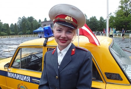 USSR police history. - cars, people, history, other