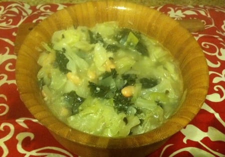 Savoy Cabbage Soup - savoy cabbage, food, soup, vegetable