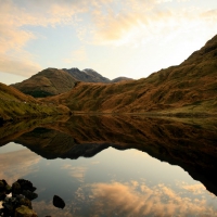 scottish hill loch