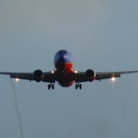 Boeing 737 in the Morning