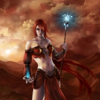 Red Sorceress