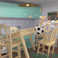 Football Kicks Tricks - kitchen