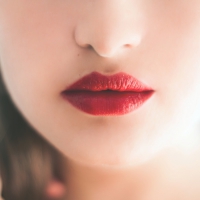 Beautiful Red Lips