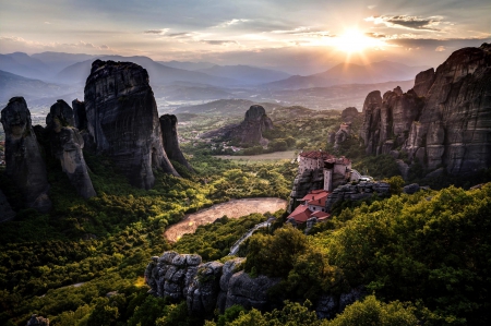 Greece, Monastery, World Heritage - Monastery, Heritage, Greece, World, Architecture