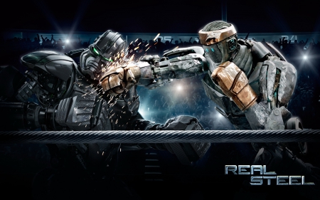 REAL STEEL - HUGH JACKMAN, ROBOT, REAL STEEL, BOXING