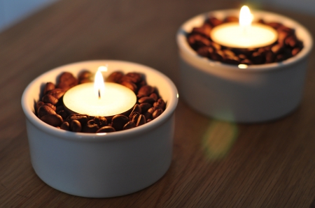 Vanilla Coffee - vanilla, scent, coffee, flames, candles