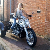 "Me and my trike"....'lol'