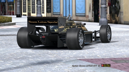 Ayrton Senna LOTUS 97T '85 - PS4, PS3, John Player Team Lotus, 5, SONY, Ayrton, Ayrton Senna, Ayrton Senna da Silva, Polyphony Digital Inc, John Player, Senna, 85, LOTUS 97T, Team Lotus, SCE, PlayStation 3, 1985, GRAN TURISMO 6, TURISMO, GRAN, PlayStation 4, 97T, LOTUS