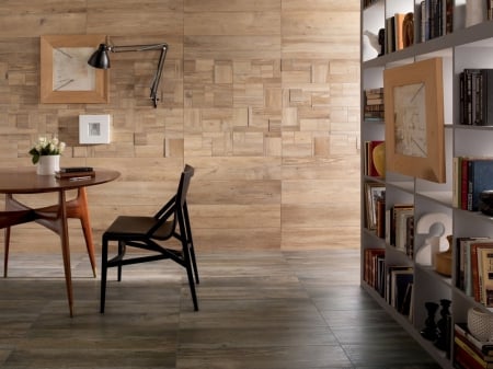 Library in dining room. - blueprint, design, wood, lumber