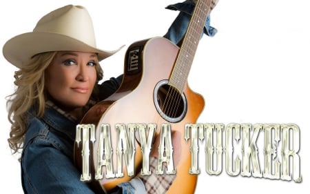 Cowgirl Tanya Tucker - women, girls, famous, female, hot, hat, guitar, cowgirl, music, cowgirls, singer, hats, tanya tucker, style, westerns, guitars, fashion, country