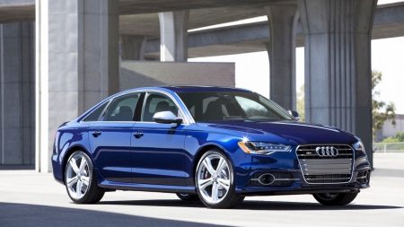 audi-blue - audi, car, blue, stylish