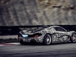 fantastic painted mclaren p1 in motion