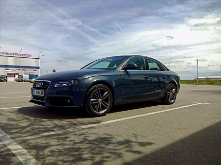 A4 B8 - a4, car, b8, audi, rims