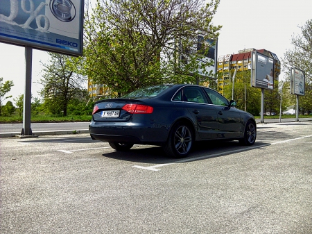 A4 B8 back - back, a4, car, audi, b8, rims