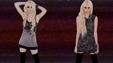 taylor momsen - beauty, tshirt, model, short