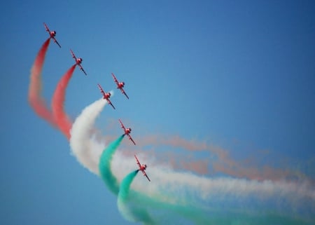 ~ ~ Exhibition Display~ ~ - wings, aeroplanes, sky, display