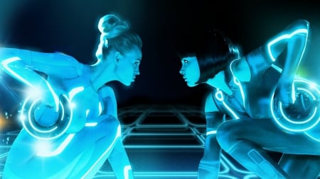 Tron Cosplay - tron, girl, cosplay, photo