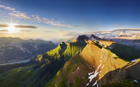 Mountain - nature, sky, tree, mountain