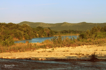 Nueces River Bed - river, campwood, nueces, texas