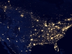 North America At Night