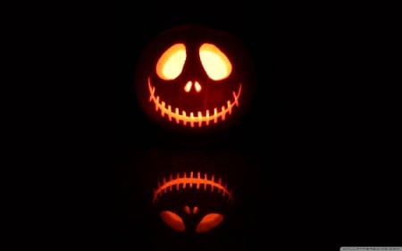 Jack - jack o lantern, lights, Halloween, pumpkin, scary