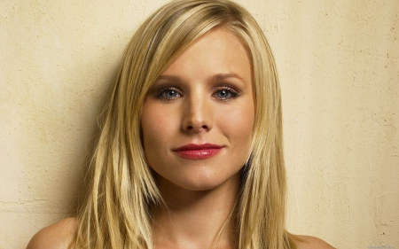 KRISTEN BELL - beauty, lips, blonde, kristen bell