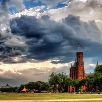 the smithsonian museum in washington dc hdr