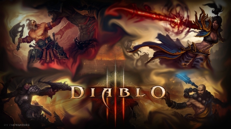 Diablo III - Games, Diablo, Collages, Video, HD