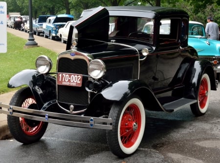 Old School Ford - model a, model t, classic ford, old school ford