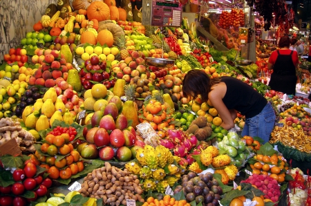 Fruit Market - hd, abstract, photography, fruits, market