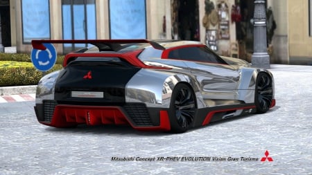 Mitsubishi Concept XR-PHEV EVOLUTION Vision Gran Turismo - xr-phev, sce, 2014, xr-phev evolution, gran, sony, suv, playstation 4, evolution, ps3, polyphony digital inc, turismo, playstation 3, 5, vision, 14, 97t, mitsubishi, ps4, gran turismo 6, concept