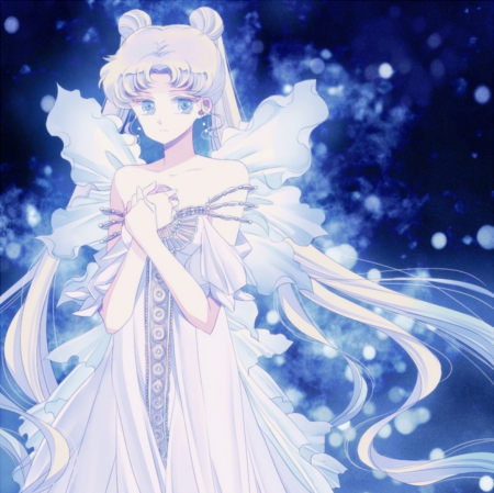 Princess Serenity - pretty, anime, twin tail, female, twintail, usagi tsukino, tsukino, maiden, dress, twin tals, long hair, sailor moon, gorgeous, princess, princess serenity, nice, tsukino usagi, moon, gown, anime girl, sailormoon, twintails, beautiful, usagi, girl, beauty, lovely, sweet, lady, bubbles, serenity