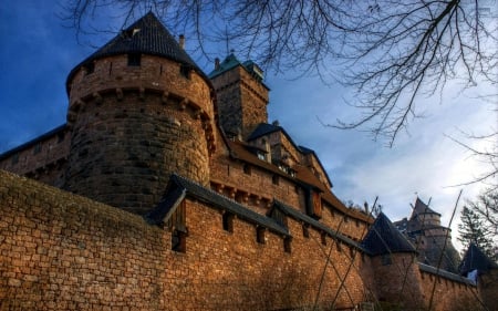 Chateau du Haut-Koenigsbourg (France) - travel, france, castle, chateau du haut-koenigsbourg, castles