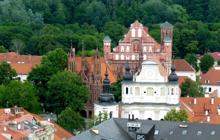 Vilnius (My photography) - cities, church of st michael the archangel, city, vilnius, lithuania, lietuva, old town