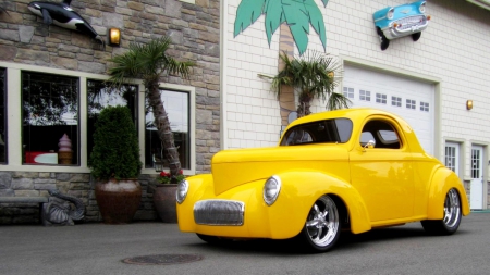 1941 Willys Coupe - ford, car, auto, 1941 willys coupe