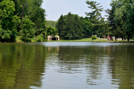 Down By The Lake - tranquil lake, relaxing lake, down by the lake, scenic lake