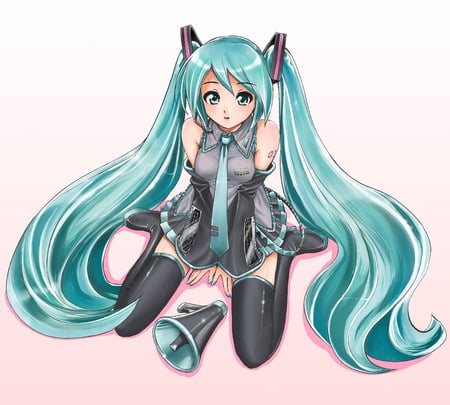 miku - anime, miku, girl