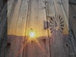 Windmill Barn Reflection