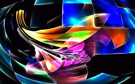 Fractal Chaos - wallpaper, fractal, abstract, chaos