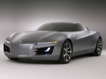 concept sport car - metalic, speed, car, grey