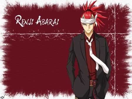 RENJI ABARAI - renji, abarai, bleach