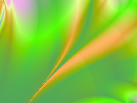 Peace - green, fractal