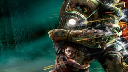 Bioshock Concept Art - Bioshock, concept, art, child