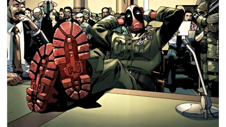 Deadpool - comic, deadpool, mutant, hero