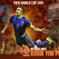 ROBIN VAN PERSIE NDERLANDS WORLD CUP 2014 WALLPAPER