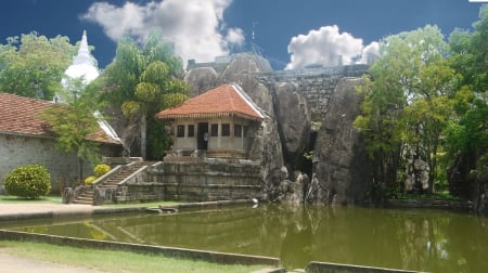 Isurumuniya - anuradhapura, hot, sri lanka, temple