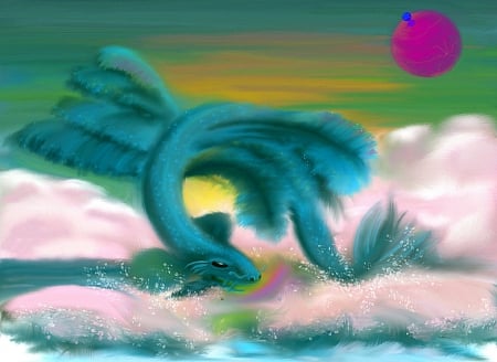 'Still Another World' - worlds, wonderful, fantasy, creative pre-made, amazing, digital art, paintings, earth, dragons, draw and paint, lovely, love four seasons, abstract, beautiful, colors, fantasy creatures, drawings