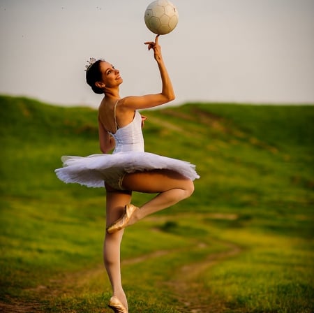 Ballerina - ball, land, pretty, ballerina