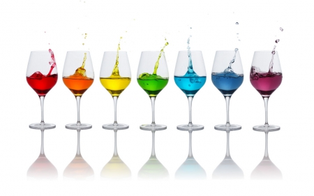 Color Splash - multicolors, nice, glass, splash