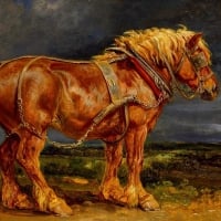 Cart Horse Art